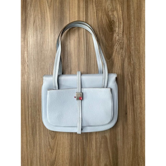 Bally Light Blue Shoulder Bag - Picture 1 of 10